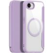 Чехол-книжка DUX DUCIS Skin X Pro Magnetic для Apple iPhone 16e - Pink / Purple (376409PV)