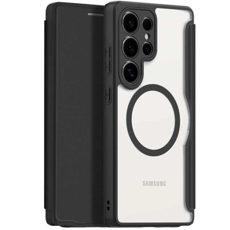 Чехол-книжка DUX DUCIS Skin X Pro Magnetic для Samsung Galaxy S25 Ultra (S938) - Black: фото 1 из 12