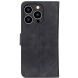 Чехол-книжка KHAZNEH Retro Wallet для Apple iPhone 16 Pro - Black (360517B). Фото 6 из 9