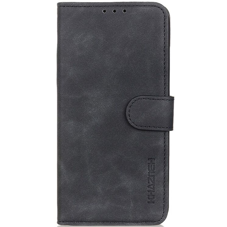 Чохол-книжка KHAZNEH Retro Wallet для Motorola Edge 70 - Black: фото 5 з 8