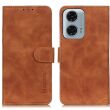 Чохол-книжка KHAZNEH Retro Wallet для Motorola Moto G24 Power - Brown (347920Z)