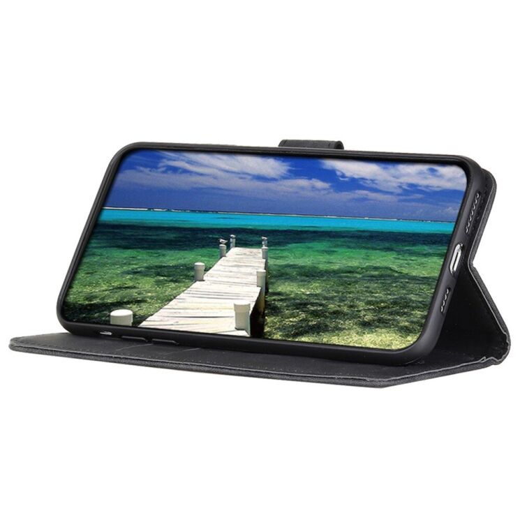 Чехол-книжка KHAZNEH Retro Wallet для Xiaomi Poco F6 Pro - Black: фото 3 из 9