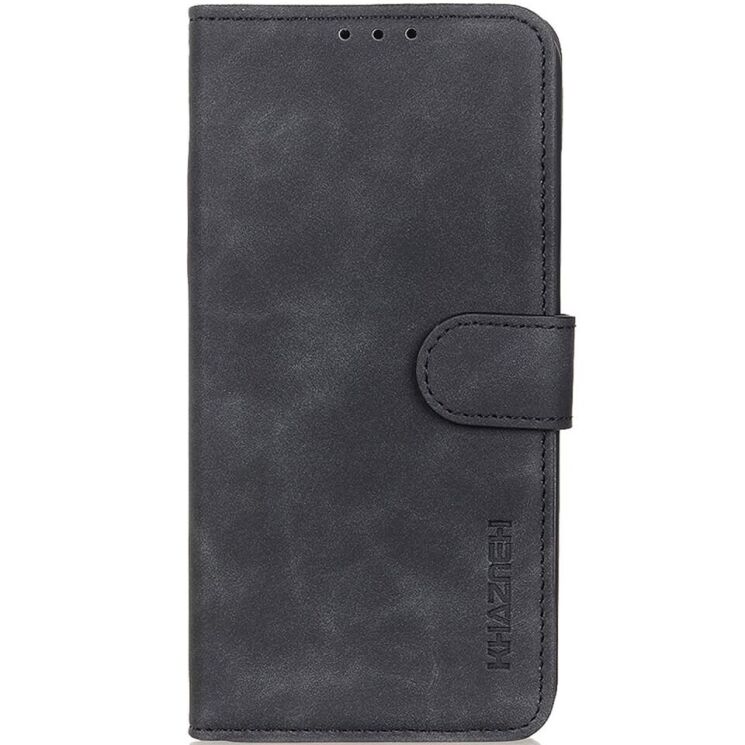 Чехол-книжка KHAZNEH Retro Wallet для Xiaomi Poco F6 Pro - Black: фото 4 из 9
