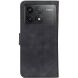 Чехол-книжка KHAZNEH Retro Wallet для Xiaomi Poco F6 Pro - Black (354918B). Фото 5 из 9
