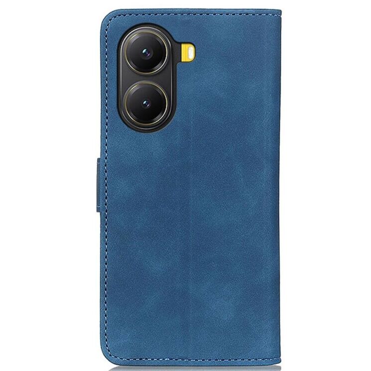 Чехол-книжка KHAZNEH Retro Wallet для Xiaomi Poco X7 Pro - Blue: фото 5 из 8