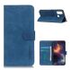 Чехол-книжка KHAZNEH Retro Wallet для ZTE Blade A7s - Blue (228315L). Фото 1 из 10