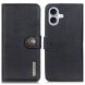 Чохол-книжка KHAZNEH Wallet Cover для Apple iPhone 16 Plus - Black (360616B). Фото 1 з 9