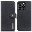 Чехол-книжка KHAZNEH Wallet Cover для Apple iPhone 16 Pro Max - Black (360416B)