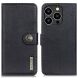 Чехол-книжка KHAZNEH Wallet Cover для Apple iPhone 16 Pro Max - Black (360416B). Фото 1 из 9