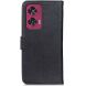 Чехол-книжка KHAZNEH Wallet Cover для Motorola Edge 50 Fusion - Black (354204B). Фото 6 из 8