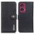 Чехол-книжка KHAZNEH Wallet Cover для Motorola Edge 50 Fusion - Black: фото 1 из 8