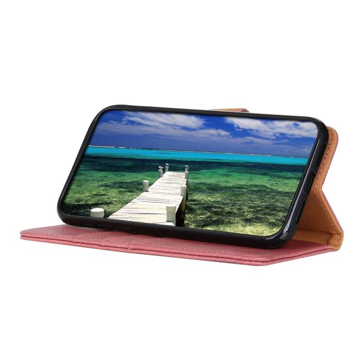 Чехол-книжка KHAZNEH Wallet Cover для OnePlus Nord 2 - Pink: фото 5 из 11