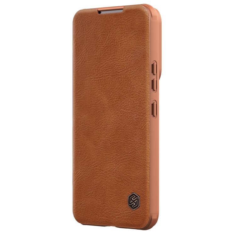 Чохол-книжка NILLKIN Qin Pro для Samsung Galaxy S22 Plus - Brown: фото 4 з 19