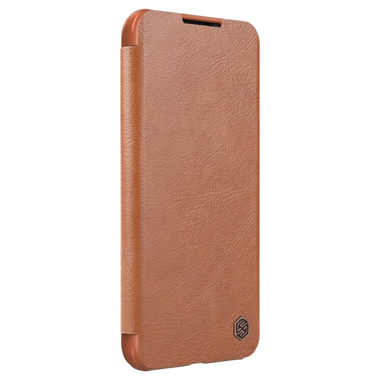 Чохол-книжка NILLKIN Qin Pro для Samsung Galaxy S22 Plus - Brown: фото 3 з 19
