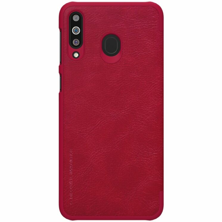 Чехол-книжка NILLKIN Qin Series для Samsung Galaxy M30 (M305) - Red: фото 2 из 14