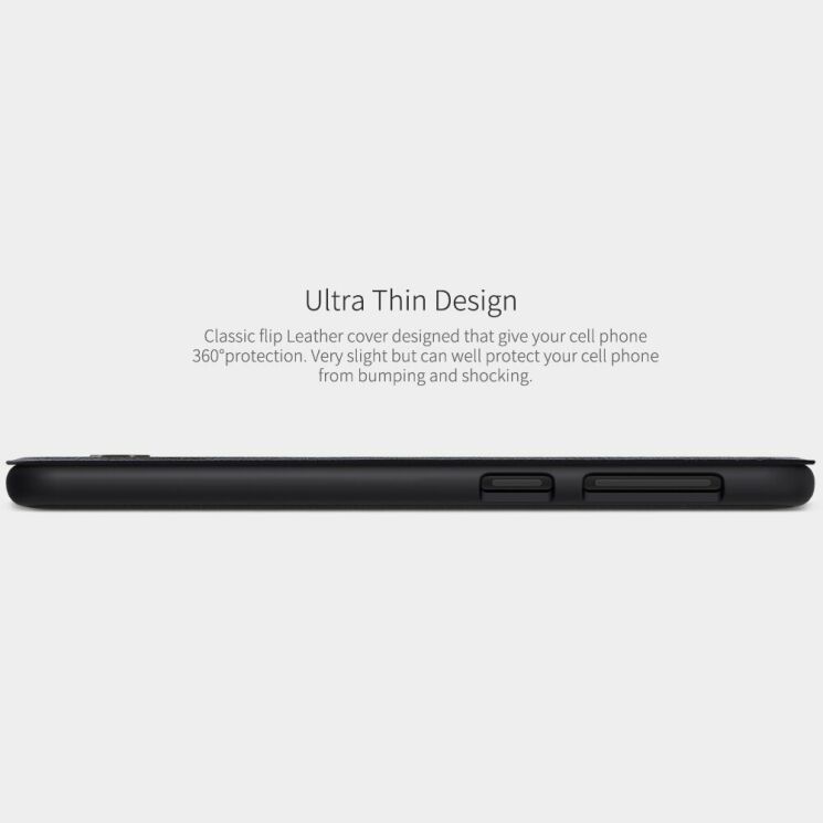 Чехол-книжка NILLKIN Qin Series для Samsung Galaxy M30 (M305) - Black: фото 7 из 14