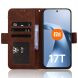 Чехол-книжка с карманами Deexe Wallet Stand для Xiaomi 17T Pro - Brown (422362Z). Фото 5 из 17