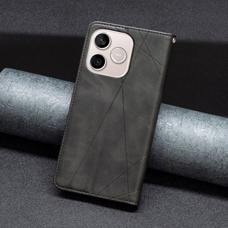 Чехол-книжка с карманами UniCase Geometric Pattern для Honor 600 Lite - Black (411802B) Чехол-книжка с карманами UniCase Geometric Pattern для Honor 600 Lite - Black: фото 6 из 10