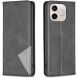 Чехол-книжка с карманами UniCase Geometric Pattern для Honor 600 Lite - Black (411802B). Фото 1 из 10