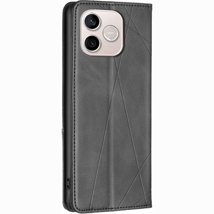Чехол-книжка с карманами UniCase Geometric Pattern для Honor 600 Lite - Black (411802B) Чехол-книжка с карманами UniCase Geometric Pattern для Honor 600 Lite - Black: фото 3 из 10