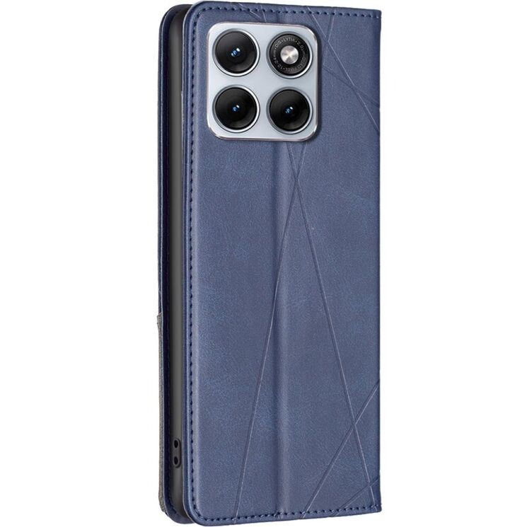 Чехол-книжка с карманами UniCase Geometric Pattern для Motorola Edge 70 Fusion - Blue (409506L) Чехол-книжка с карманами UniCase Geometric Pattern для Motorola Edge 70 Fusion - Blue: фото 3 из 11