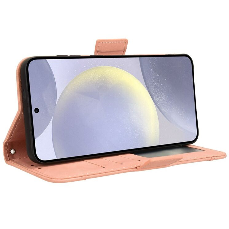 Чехол-книжка с кармашками Deexe Wallet Stand для Samsung Galaxy S26 FE - Pink (412778P) Чехол-книжка с кармашками Deexe Wallet Stand для Samsung Galaxy S26 FE - Pink: фото 6 из 15