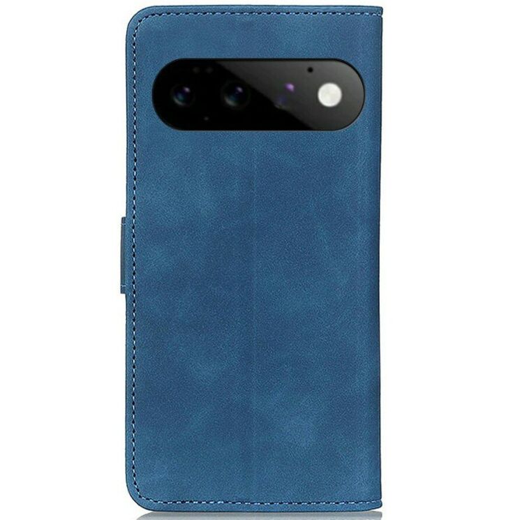 Чехол-книжка с застежкой KHAZNEH Retro Wallet для Google Pixel 11 / 11 Pro - Blue: фото 4 из 8