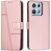 Чехол-книжка с застежкой UniCase Jet Cover для Motorola Edge 70 Max - Rose Gold: фото 1 из 10