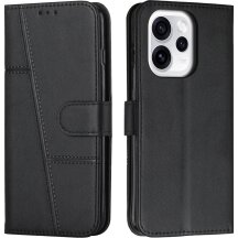 Чехол-книжка с застежкой UniCase Jet Cover для OPPO Reno 15 - Black: фото 1 из 11
