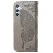 Чехол-книжка UniCase Butterfly Pattern для Samsung Galaxy A56 (A566) - Grey (372155H). Фото 6 из 9