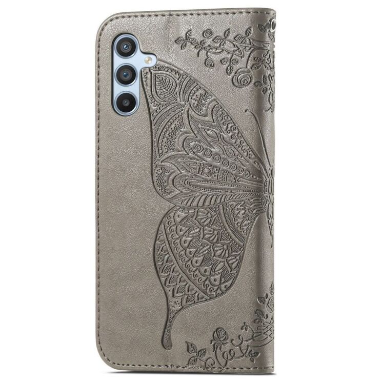 Чехол-книжка UniCase Butterfly Pattern для Samsung Galaxy A56 (A566) - Grey: фото 6 из 9