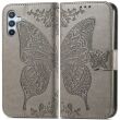 Чехол-книжка UniCase Butterfly Pattern для Samsung Galaxy A56 (A566) - Grey (372155H)