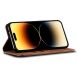 Чехол-книжка UniCase Jeans Wallet для Apple iPhone 15 - Coffee (329548C). Фото 3 из 7