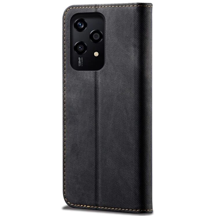 Чехол-книжка UniCase Jeans Wallet для Honor 200 Lite - Black: фото 6 из 6