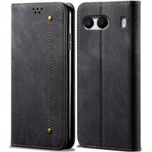Чехол-книжка UniCase Jeans Wallet для OnePlus Nord 4 - Black: фото 1 из 7