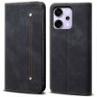 Чохол-книжка UniCase Jeans Wallet для OPPO Reno 14 5G - Black (388407B)
