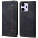 Чохол-книжка UniCase Jeans Wallet для OPPO Reno 14 5G - Black (388407B). Фото 1 з 7