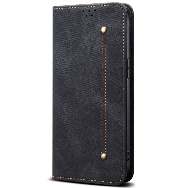 Чохол-книжка UniCase Jeans Wallet для OPPO Reno 14 5G - Black: фото 5 з 7