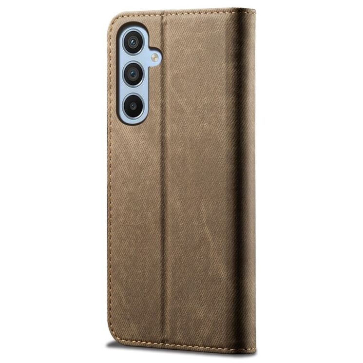 Чехол-книжка UniCase Jeans Wallet для Samsung Galaxy A24 (A245) - Khaki: фото 6 из 6