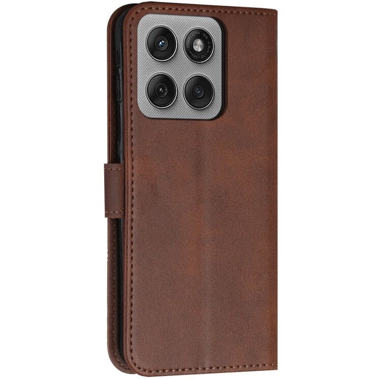 Чохол-книжка UniCase Jet Cover для Motorola Edge 60 Pro - Brown: фото 5 з 10