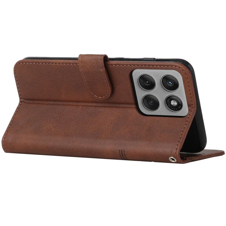 Чохол-книжка UniCase Jet Cover для Motorola Edge 60 Pro - Brown: фото 3 з 10