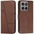 Чехол-книжка UniCase Jet Cover для Motorola Edge 60 Pro - Brown: фото 1 из 10
