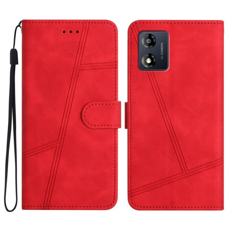 Чохол-книжка UniCase Jet Cover для Motorola Moto E13 - Red: фото 2 з 11