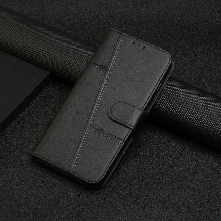 Чехол-книжка UniCase Jet Cover для Realme C75 - Black: фото 6 из 11