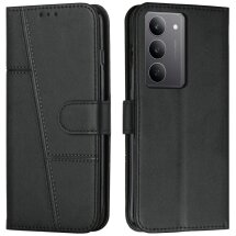 Чехол-книжка UniCase Jet Cover для Realme C75 - Black: фото 1 из 11