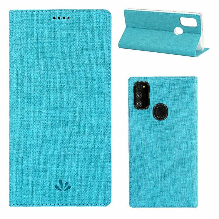 Чехол-книжка VILI DMX Style для Samsung Galaxy M30s (M307) / Galaxy M21 (M215) - Blue: фото 1 из 8