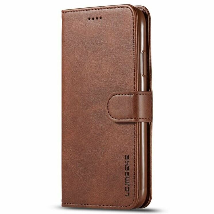 Чехол LC.IMEEKE Wallet Case для Apple iPhone 11 - Coffee: фото 2 из 11