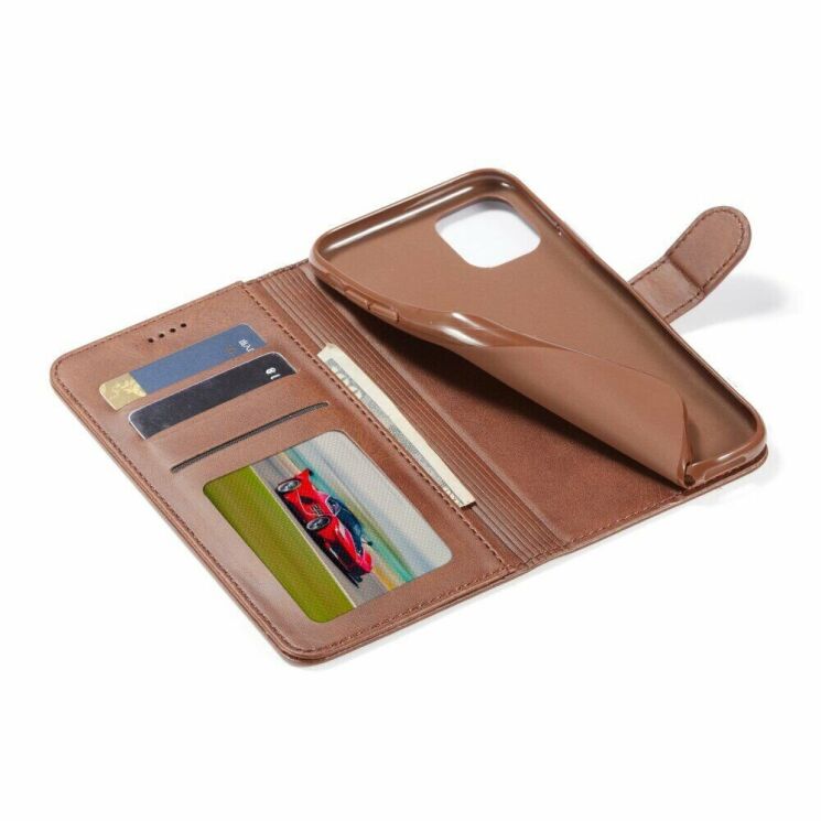 Чехол LC.IMEEKE Wallet Case для Apple iPhone 11 - Coffee: фото 8 из 11