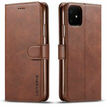 Чохол LC.IMEEKE Wallet Case для Apple iPhone 11 - Coffee: фото 1 з 11