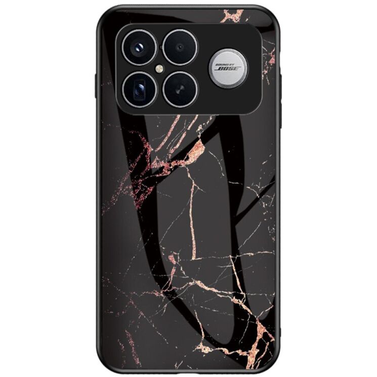 Чехол с рисунком Deexe Gradient Pattern для Xiaomi Poco F8 Ultra - Gold / Black: фото 1 из 7